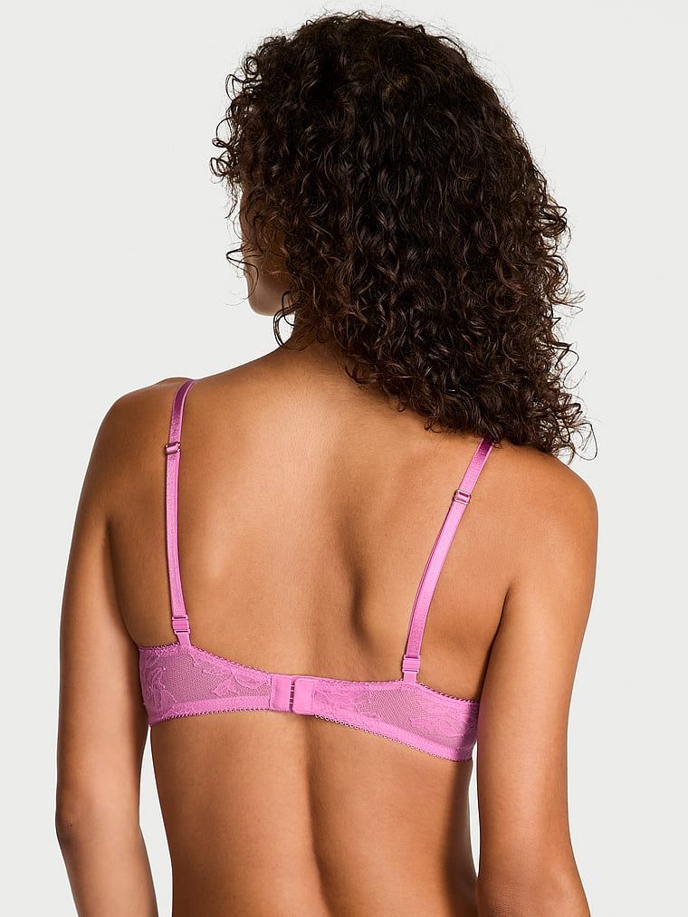 Very Sexy Biustonosz push-up powiększający o 2 rozmiary Bombshell Rose Lace