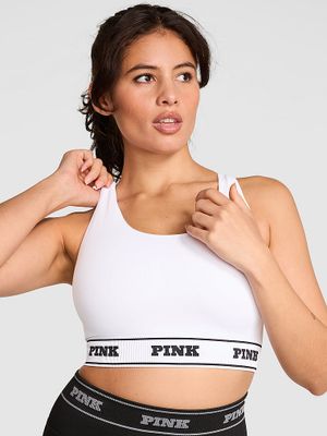 PINK Bezszwowy biustonosz sportowy