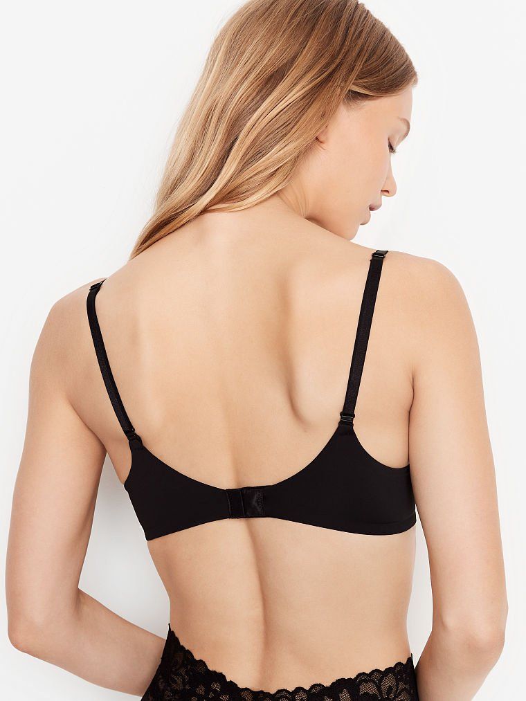 Biustonosz push-up Perfect Shape. Produkt ma kolor czarny i pochodzi z kolekcji T-shirt. 