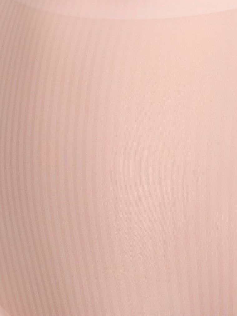 Majtki z wysokim stanem Flex Shadow Stripe Brief. Produkt ma kolor różowy i pochodzi z kolekcji Body by Victoria. 