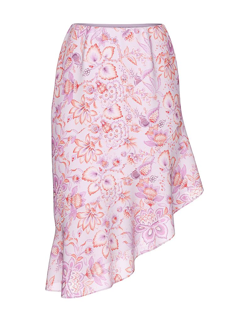 Victoria's Secret Spódnica szyfonowa asymetryczna midi Vintage Blossom