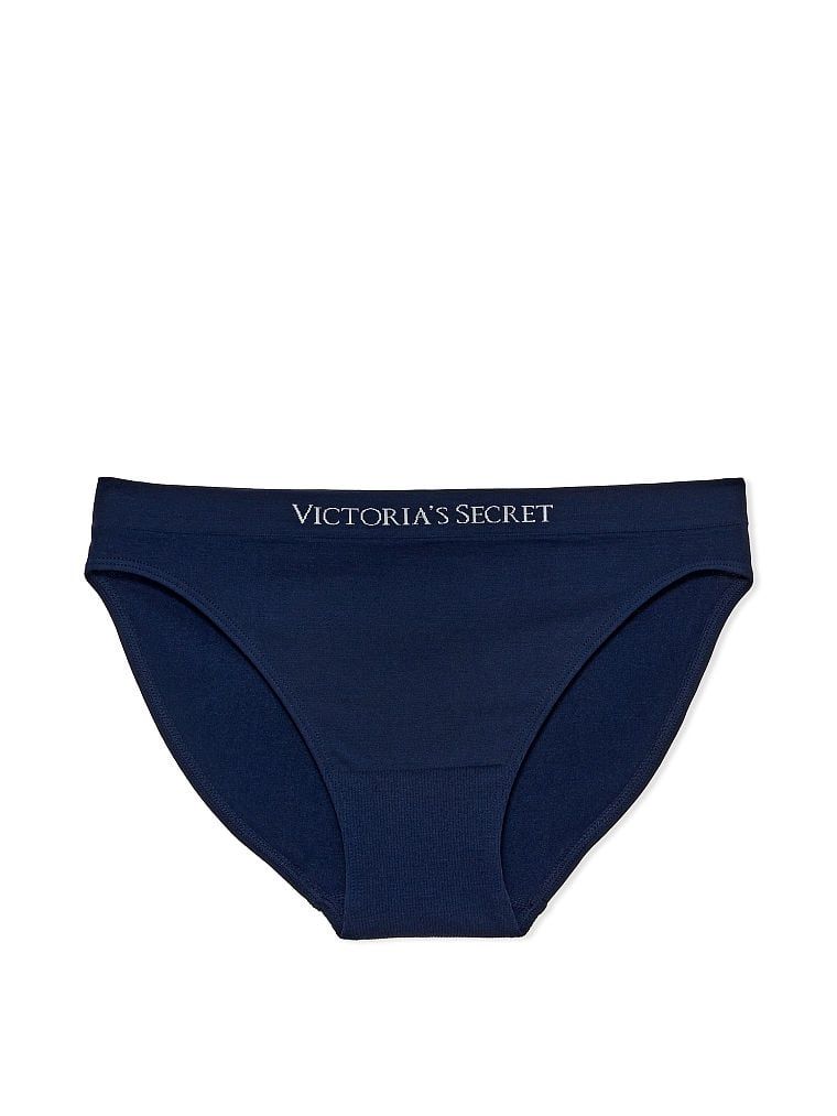 Majtki bezszwowe Seamless Bikini. Produkt ma kolor niebieski i pochodzi z kolekcji Seamless. 