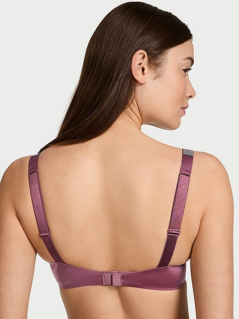 Very Sexy Biustonosz push-up powiększający o 2 rozmiary Bombshell Shine Strap