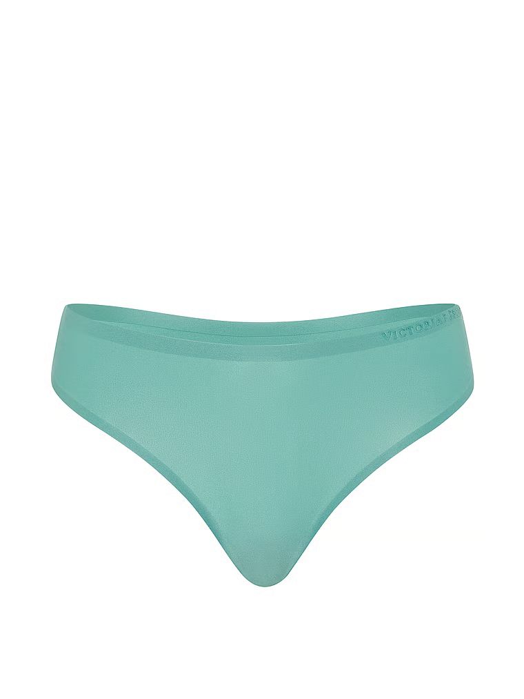 Stringi z mikrofibry Flex. Produkt ma kolor niebieski i pochodzi z kolekcji Body by Victoria. 