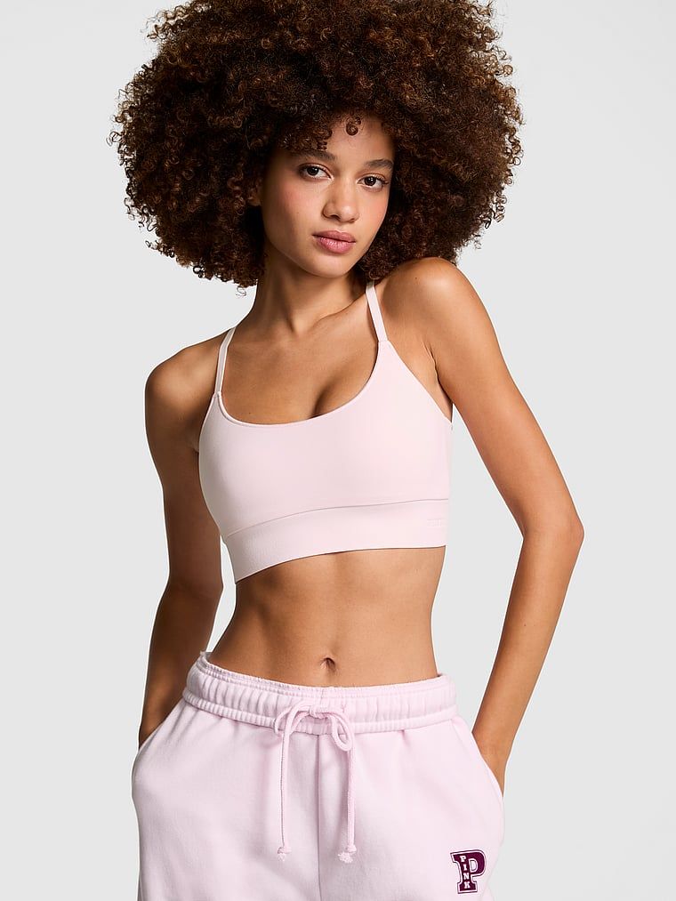 Bezszwowy biustonosz sportowy Scoop