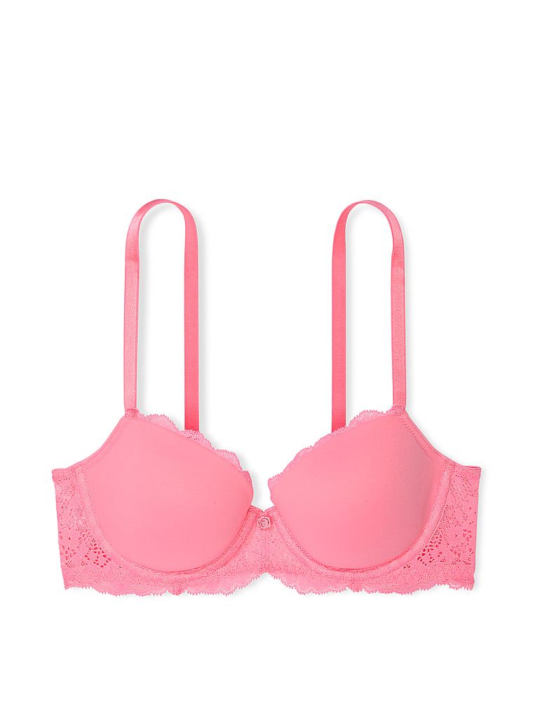Dream Angels Biustonosz lekko usztywniany Smooth and Lace Classic Demi