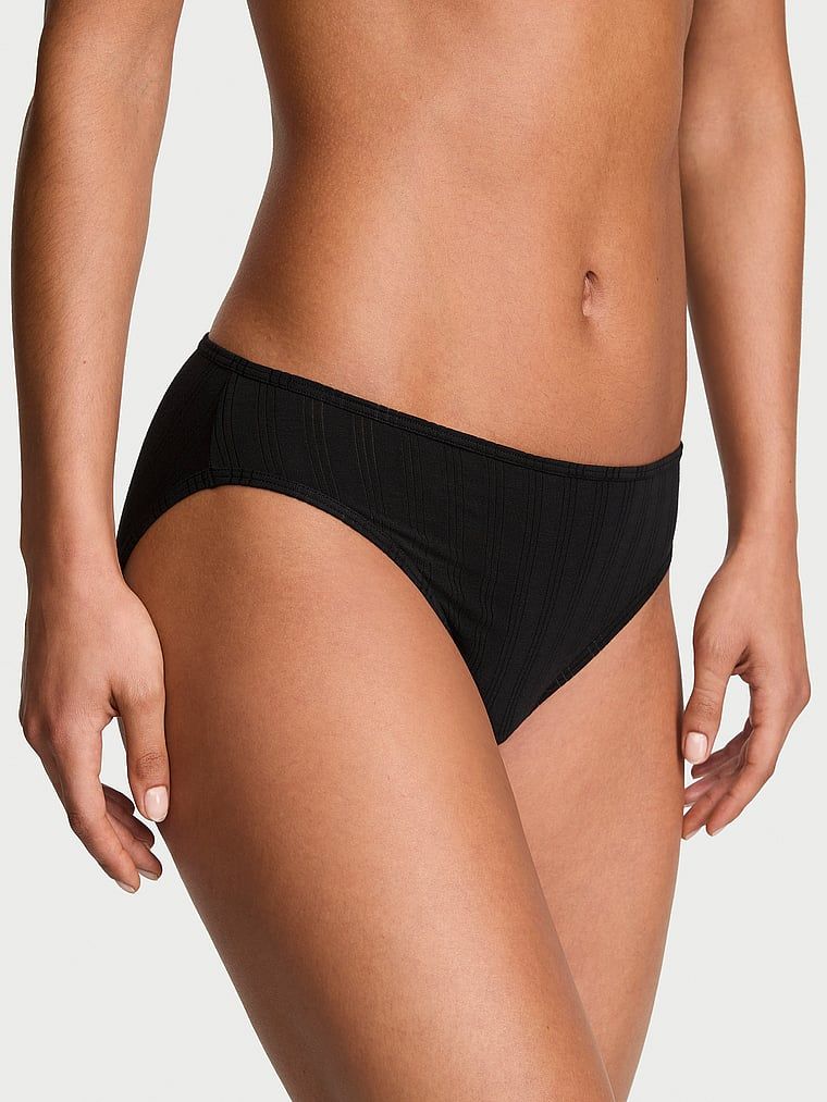 Victoria's Secret Majtki figi z modalu z wysoko wyciętymi nogawkami Ultra-Fine Brief