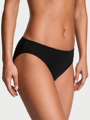Victoria's Secret Majtki figi z modalu z wysoko wyciętymi nogawkami Ultra-Fine Brief