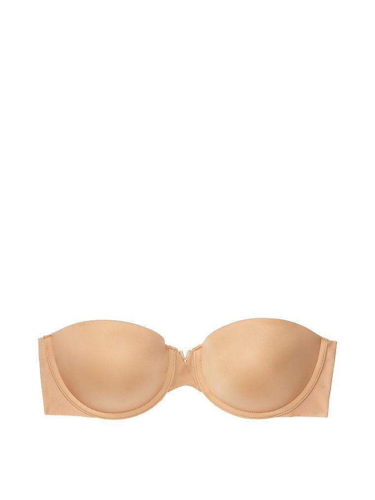 Victoria's Secret Bare Biustonosz push-up bez ramiączek Sexy Illusions Uplift Strapless