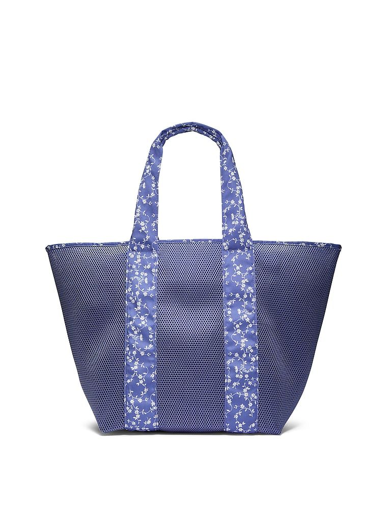 Torba Tote. Produkt ma kolor niebieski i pochodzi z kolekcji PINK. 