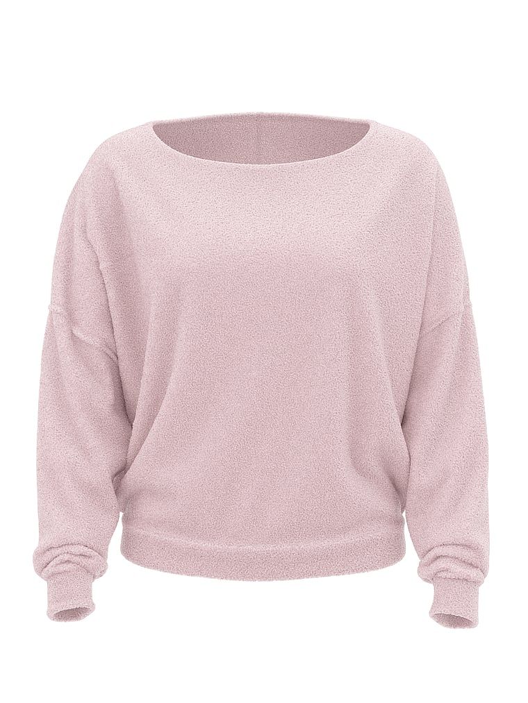 Victoria's Secret Bluza dzianinowa z szerokim dekoltem Summer Knit