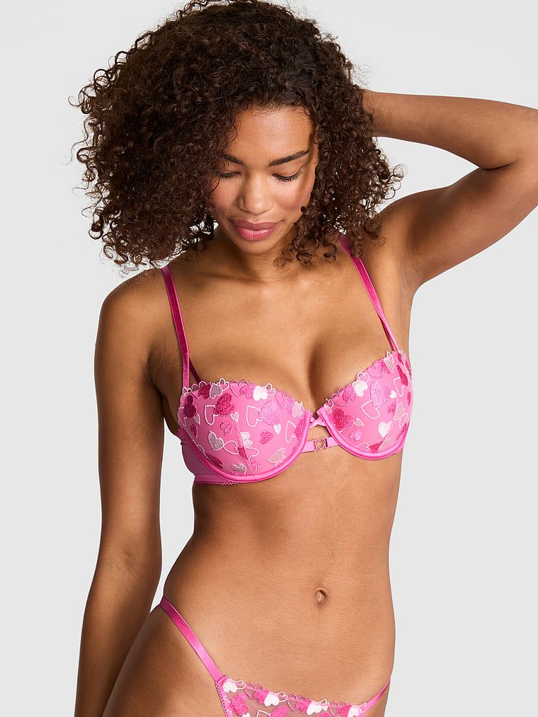 Biustonosz Push-Up Balconette Wink