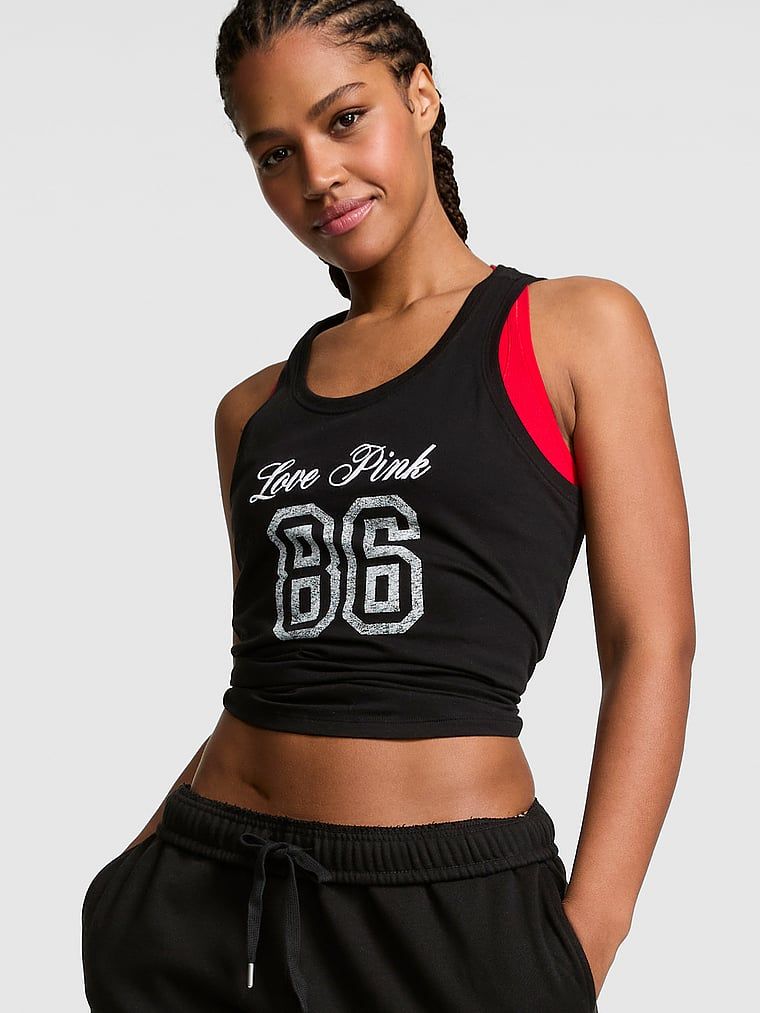 Top na ramiączkach Campus Cotton