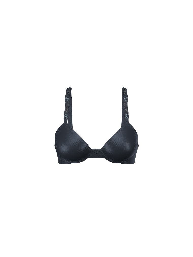 Very Sexy Biustonosz push-up z błyszczącymi ramiączkami Electric Orchid Shine Strap