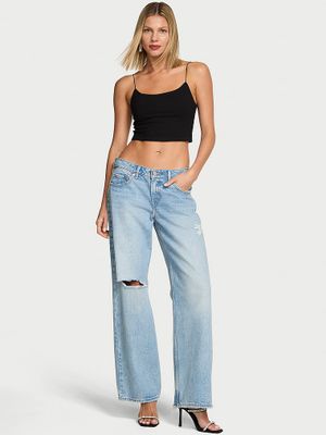 Angel Essentials Top bawełniany z logo FS