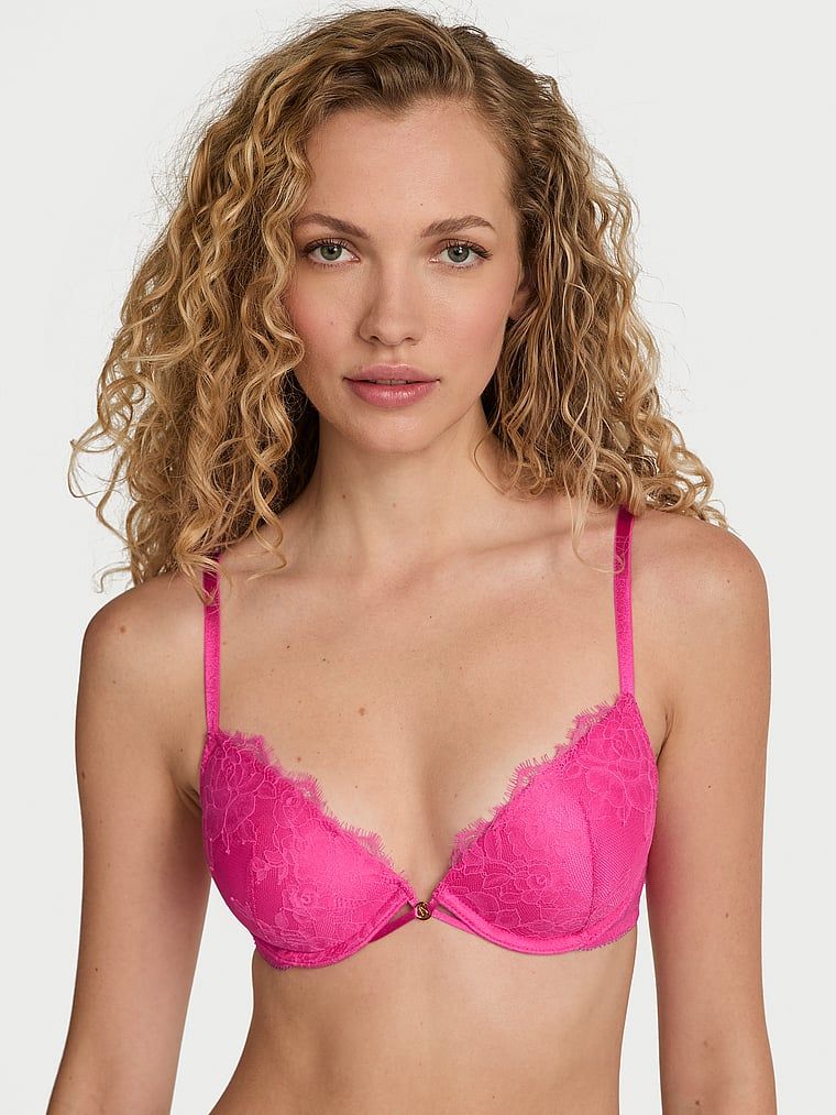 Very Sexy Biustonosz lekko usztywniany koronkowy Rose Lace Demi