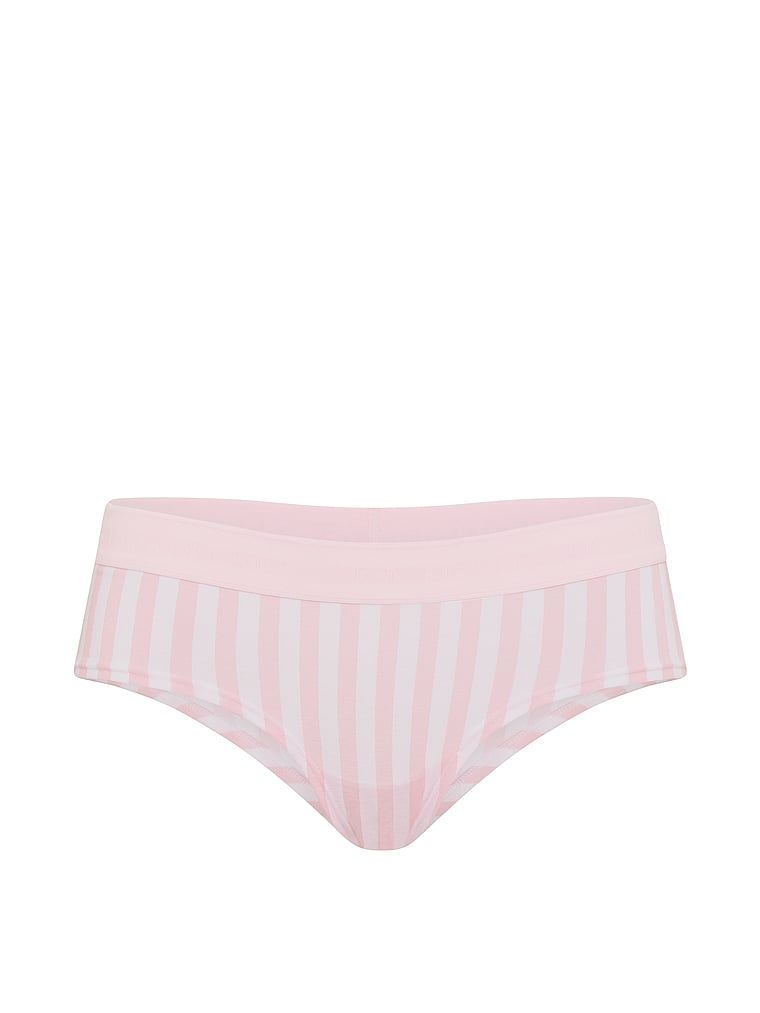 Majtki bawełniane z logo w talii Cheeky. Produkt ma kolor druk i pochodzi z kolekcji Cotton. 