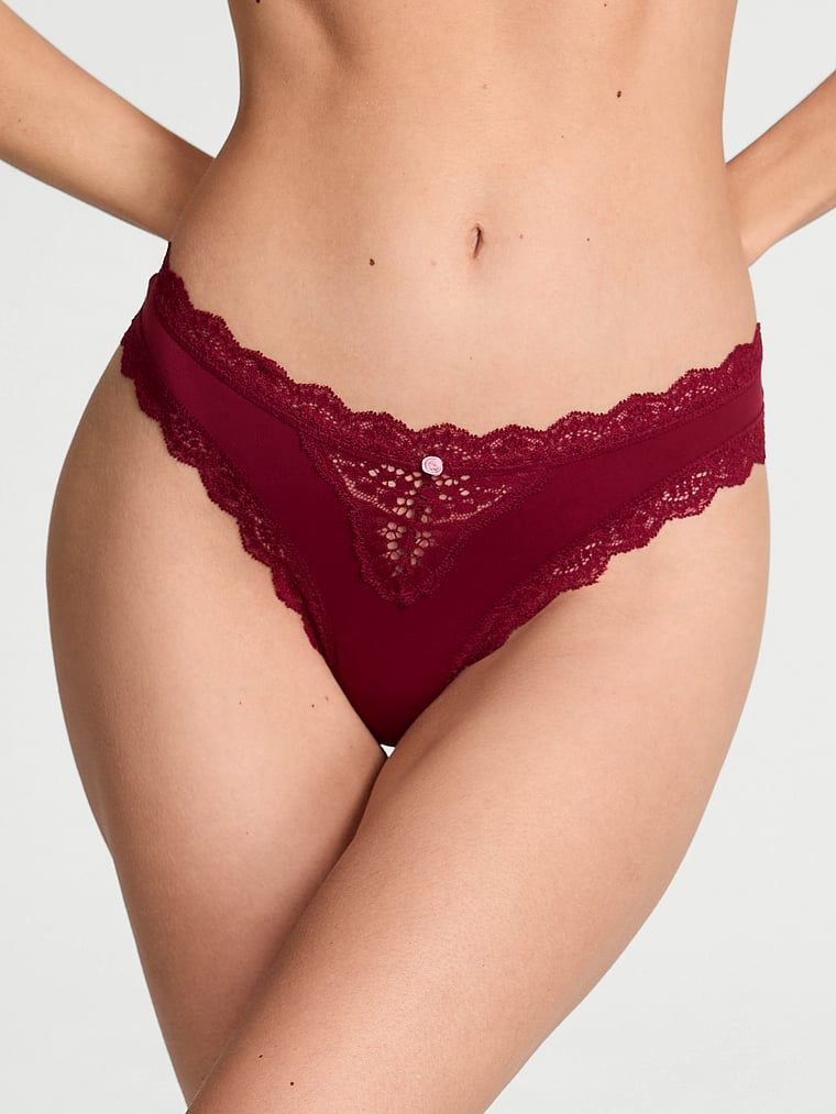 Dream Angels Stringi z koronką Lace Trim