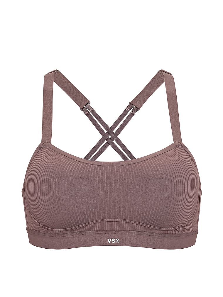 Biustonosz sportowy VSX Angel Elevate Rib. Produkt ma kolor szary i pochodzi z kolekcji VSX. 