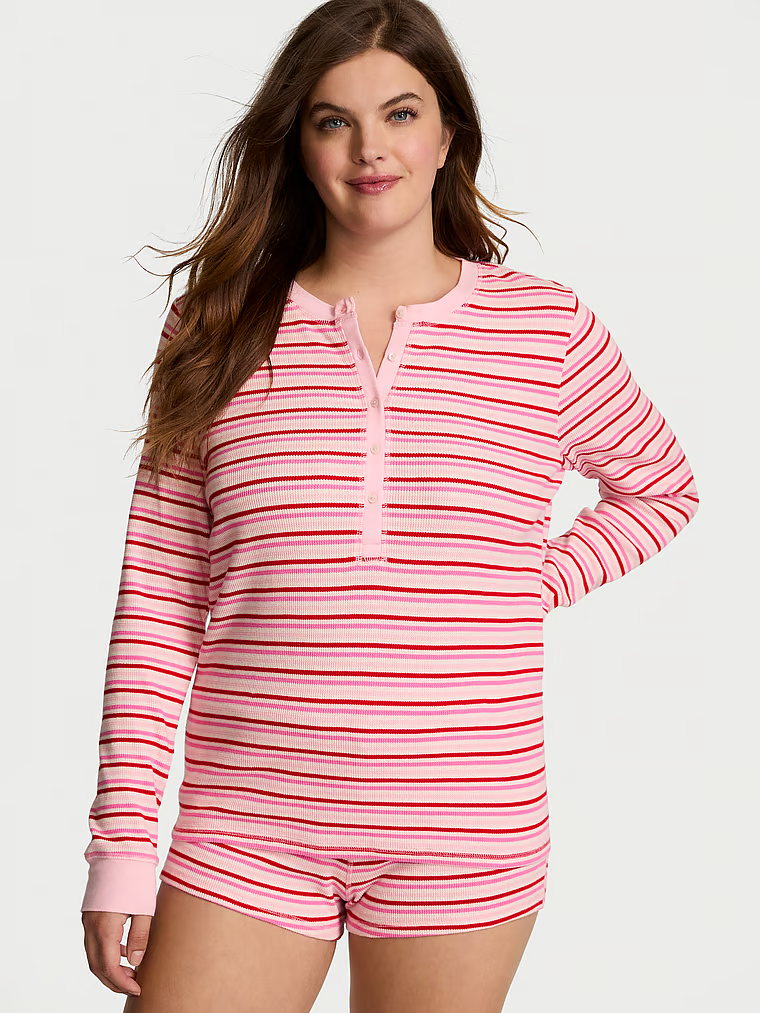 Victoria's Secret Ciepła piżama z szortami Thermal Short Pajama