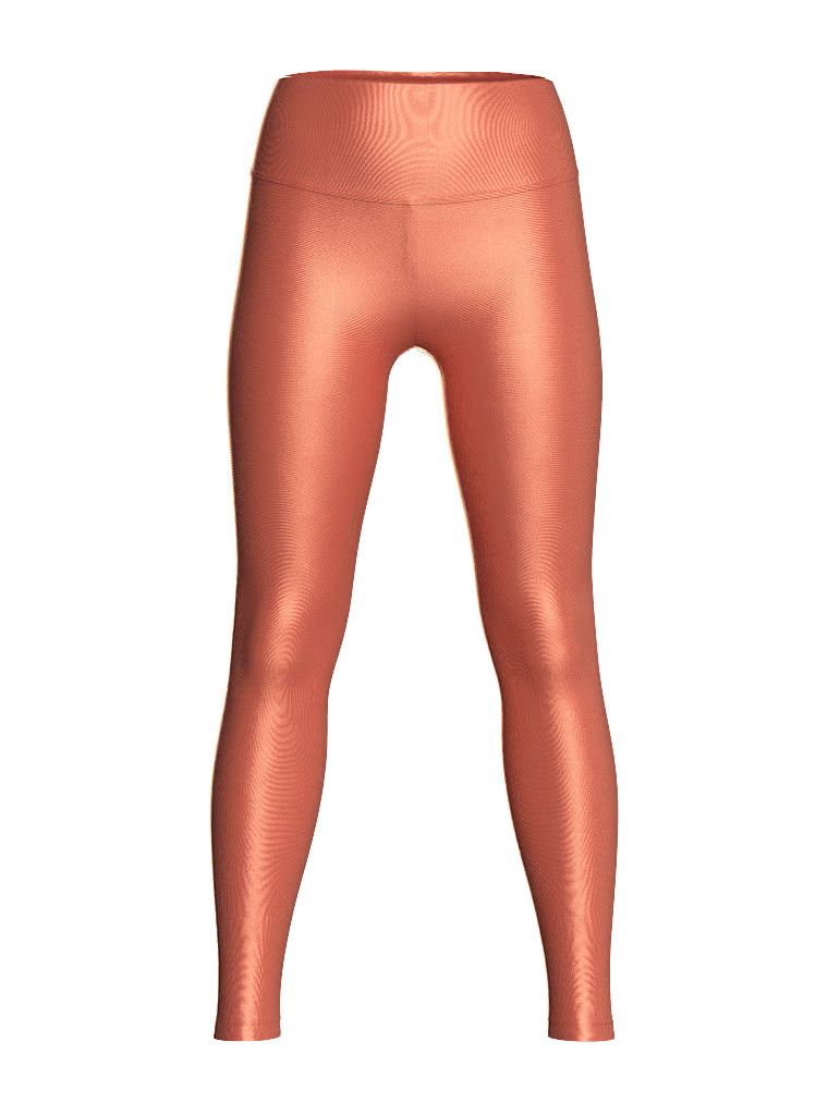 Legginsy z błyszczącego materiału VSX GlossyTech. Produkt ma kolor pomarańczowy i pochodzi z kolekcji VSX. 