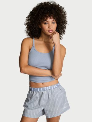 Victoria's Secret Szorty od piżamy bawełniane Mix & Match Heritage