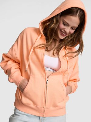 Bluza z kapturem zapinana na zamek Campus Fleece
