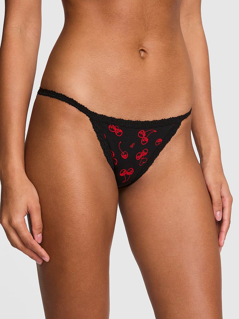 Majtki bikini z koronką Wink