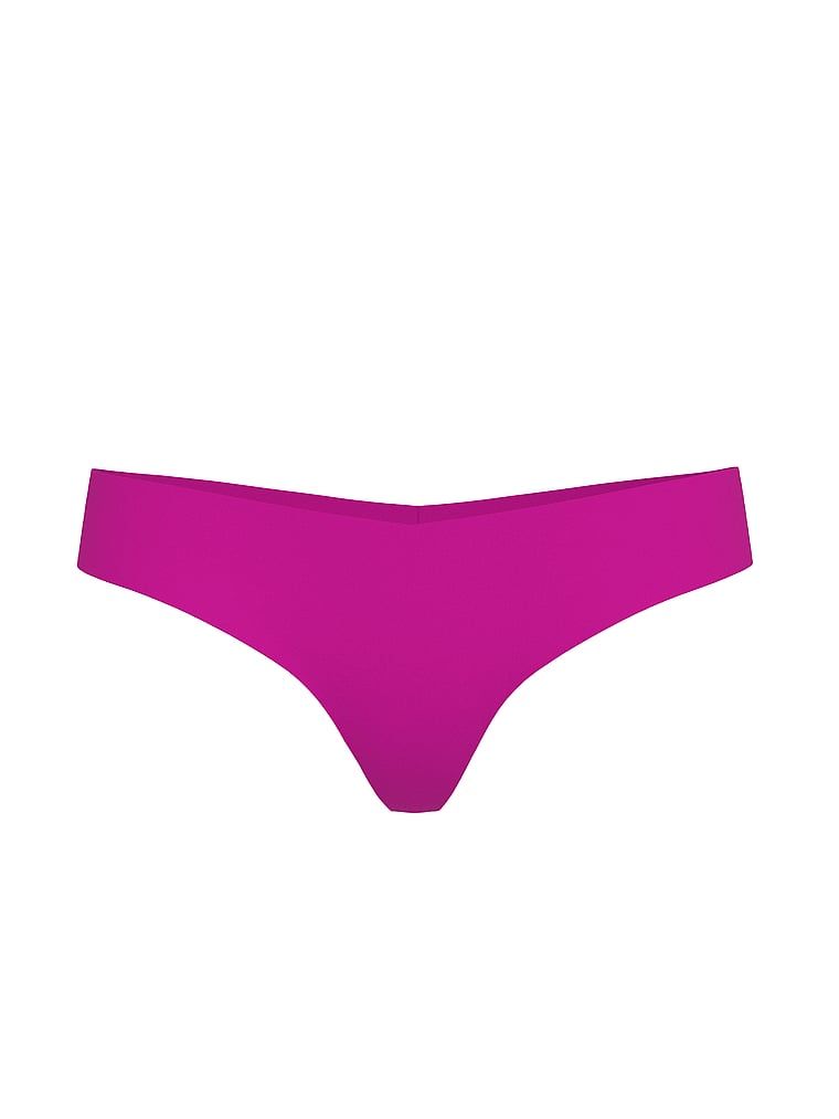 Stringi bezszwowe No-Show. Produkt ma kolor purpurowy i pochodzi z kolekcji No-Show. 