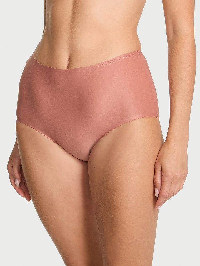 Majtki figi z mikrofibry Flex. Produkt ma kolor brązowy i pochodzi z kolekcji Body by Victoria. 