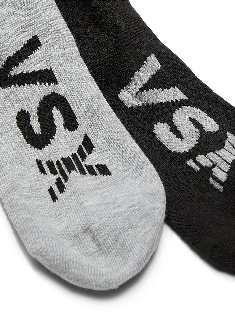 Victoria's Secret Skarpetki stopki 2 pary Heather Grey and