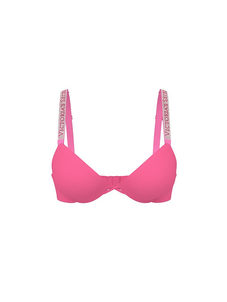 Very Sexy Biustonosz push-up powiększający o 2 rozmiary Bombshell Shine Strap