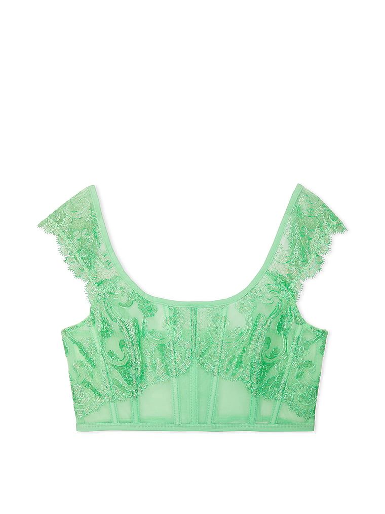Dream Angels Top gorsetowy z minirękawkami Boho Floral