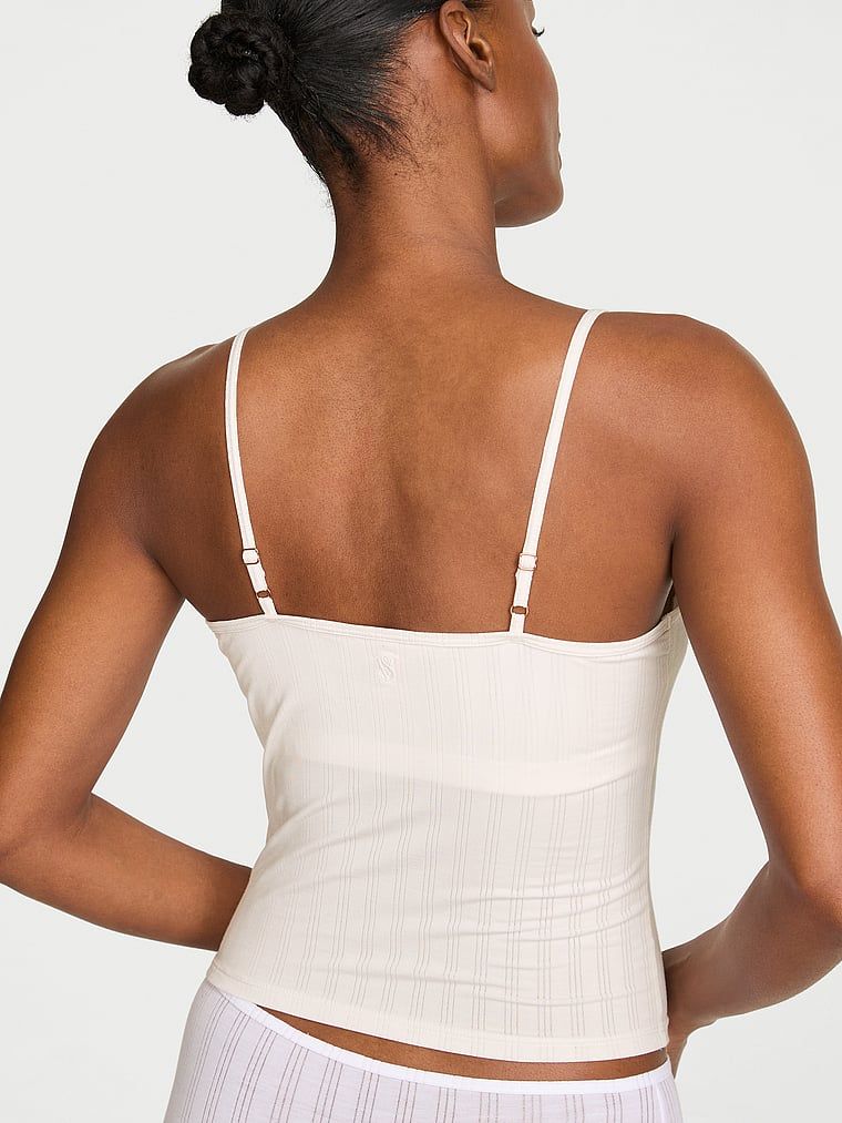 Top z modalu do spania SoSoft Ultra-Fine. Produkt ma kolor biały i pochodzi z kolekcji Victoria's Secret. 