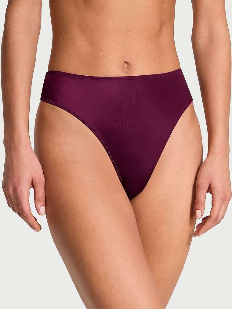 Stringi z wysokim stanem i paseczkami z tyłu Strappy-Back. Produkt ma kolor czerwony i pochodzi z kolekcji Very Sexy. 