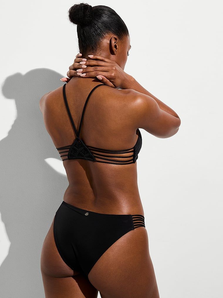 Victoria's Secret Swim Dół od bikini Archives Beach Macrame Cheeky