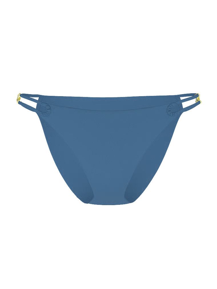 Dół od bikini Archives Sexy Straps. Produkt ma kolor niebieski i pochodzi z kolekcji Victoria's Secret Swim. 