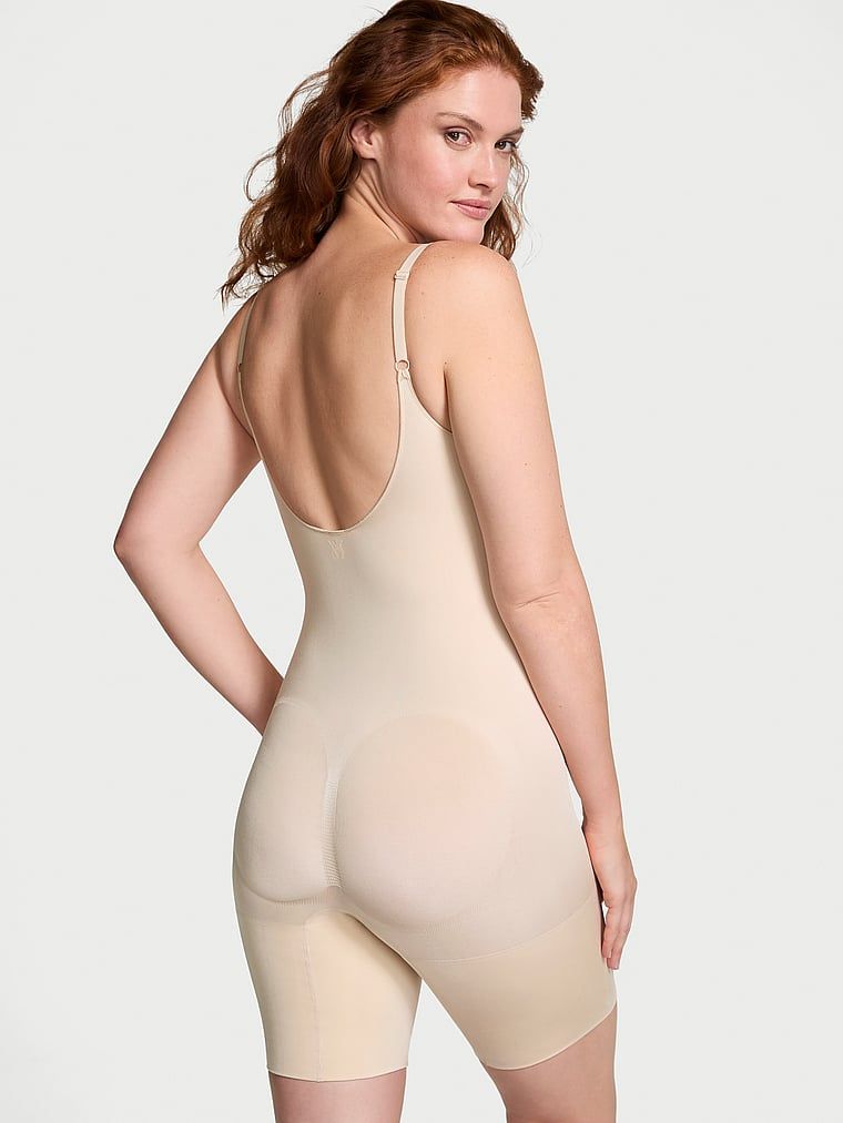 Victoria's Secret Kombinezon modelujący z szortami Shapewear by Victoria