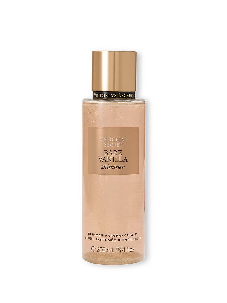 Bare Vanilla Shimmer Perfumowana mgiełka do ciała z drobinkami 250ml