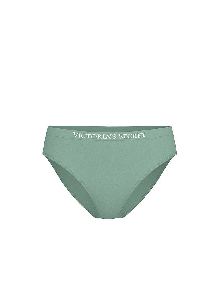 Majtki bezszwowe Seamless Bikini. Produkt ma kolor zielony i pochodzi z kolekcji Seamless. 