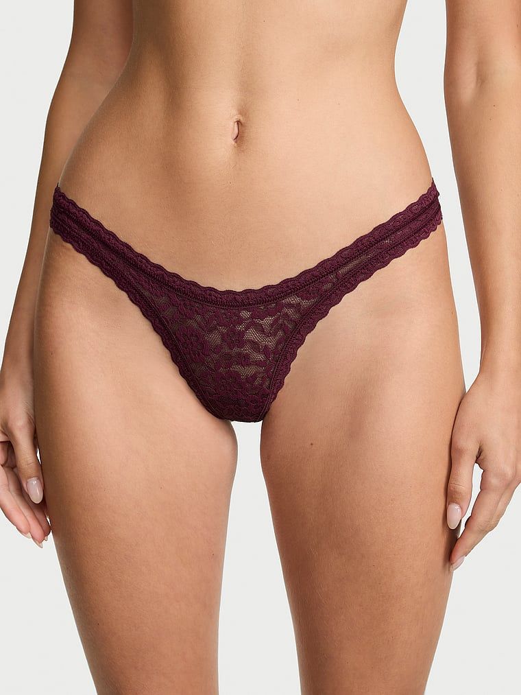 Lacie Stringi koronkowe Ultra-Mini Scoop