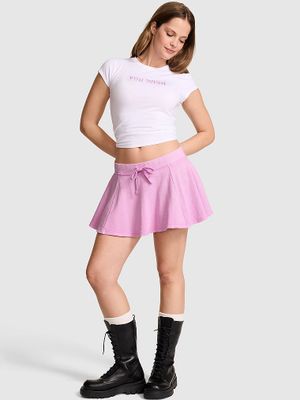 PINK Spódnico-spodenki Campus Terry Flirty