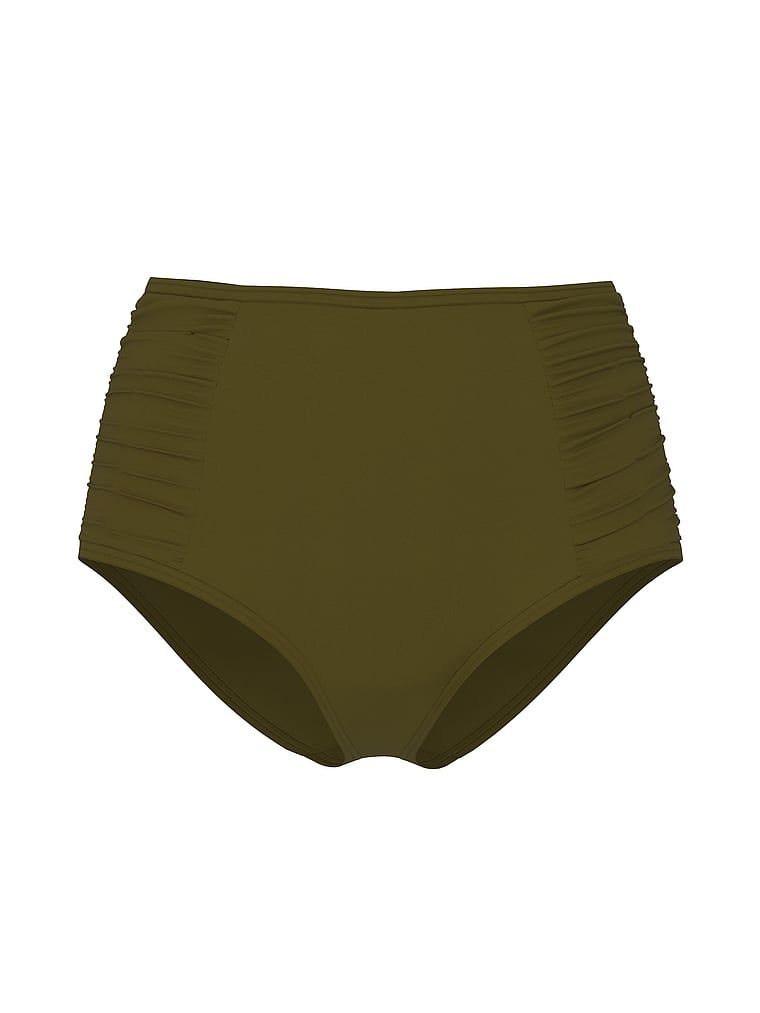 Dół od bikini z wysokim stanem Ultimate. Produkt ma kolor brązowy i pochodzi z kolekcji Victoria's Secret Swim. 