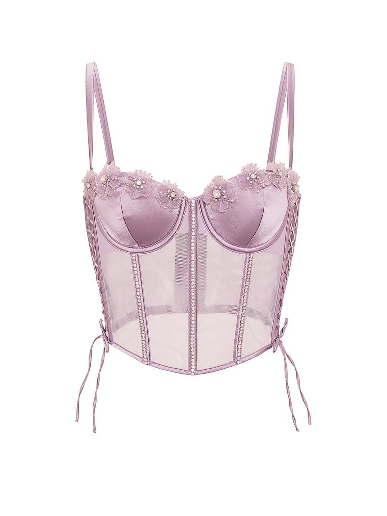 Top gorsetowy Atelier Ethereal. Produkt ma kolor różowy i pochodzi z kolekcji Dream Angels. 
