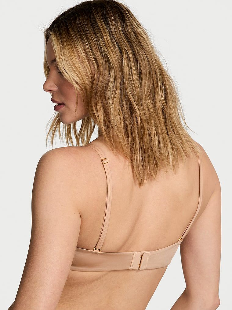Biustonosz push-up bez ramiączek Strapless. Produkt ma kolor beżowy i pochodzi z kolekcji Very Sexy. 