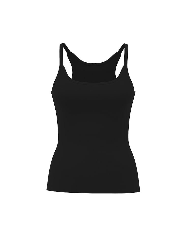 Top bawełniany do spania Mix & Match. Produkt ma kolor czarny i pochodzi z kolekcji Victoria's Secret. 