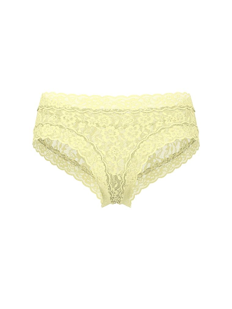 Majtki z koronką Lace Cheeky. Produkt ma kolor żółty i pochodzi z kolekcji Lacie. 