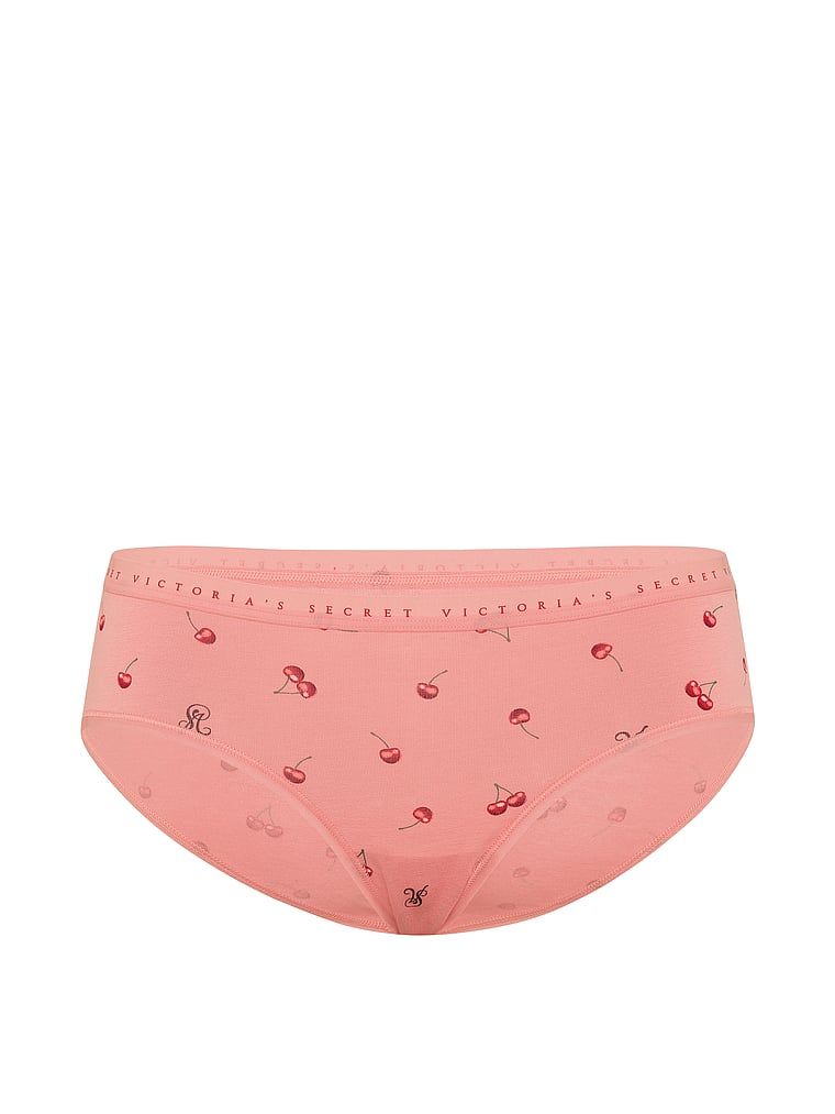 Majtki bawełniane Hiphugger. Produkt ma kolor wzorzysty i pochodzi z kolekcji Victoria's Secret. 