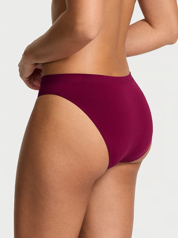 Majtki z błyszczącym logo Seamless Sparkle Bikini. Produkt ma kolor różowy i pochodzi z kolekcji Seamless. 