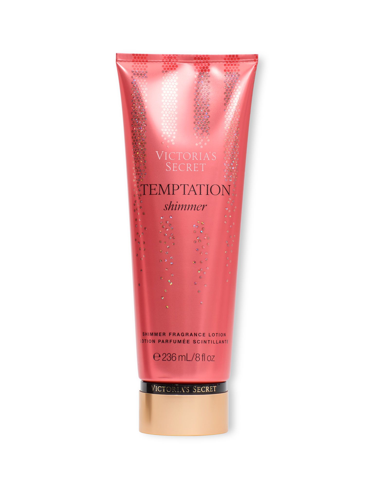 Temptation Shimmer Perfumowany balsam do ciała z drobinkami 236ml